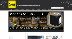 Desktop Screenshot of adee.fr